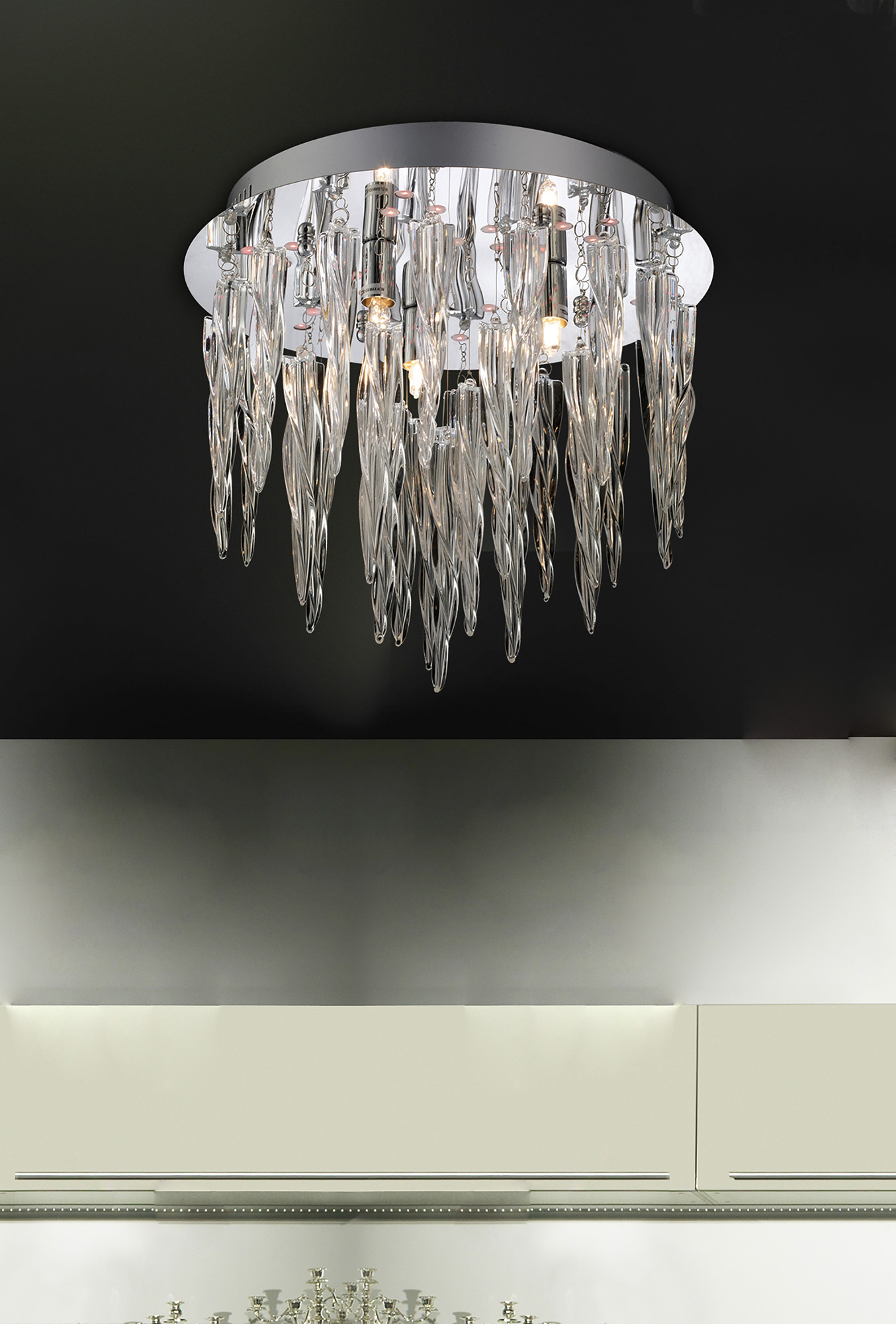 Tropez Ceiling Lights Diyas Multiple Pendant